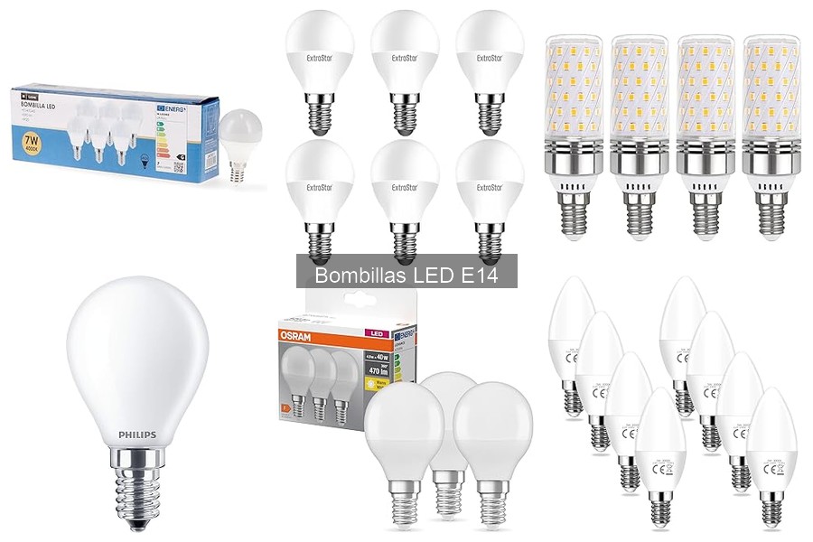 Comparativa de Bombillas LED E14: Osram vs YIIFELL vs EXTRASTAR