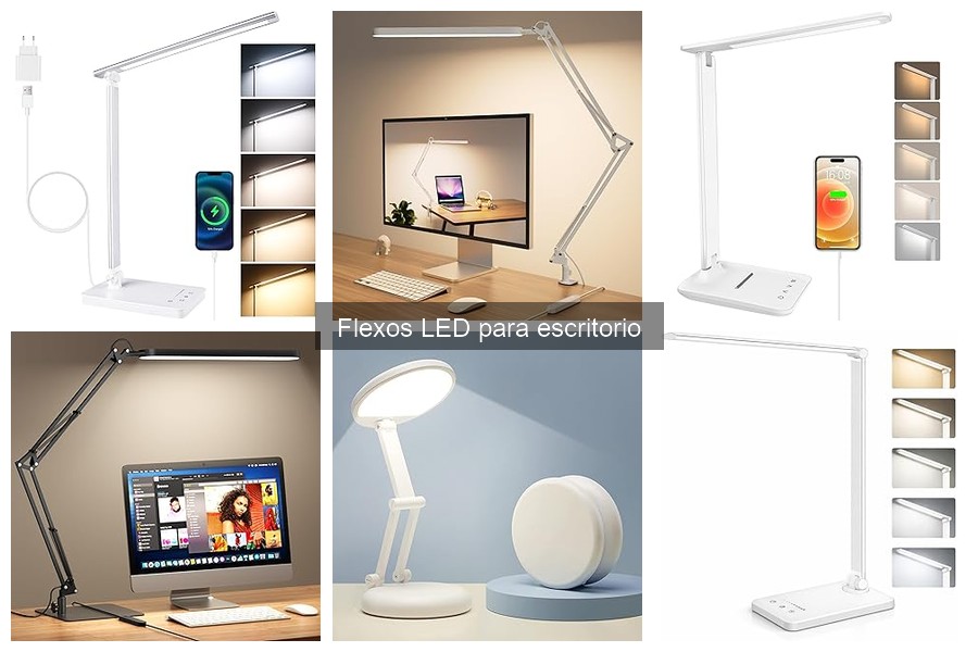 Comparativa de Flexos LED para Escritorio: Mejores Marcas y Opiniones
