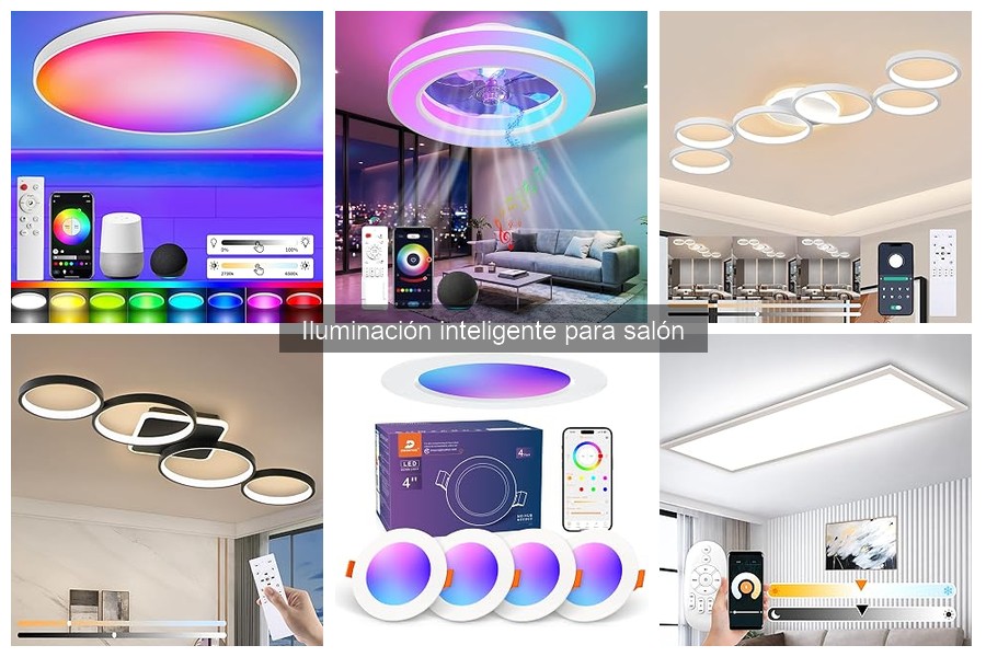 ** Comparativa de iluminación inteligente para salón: marcas y precios