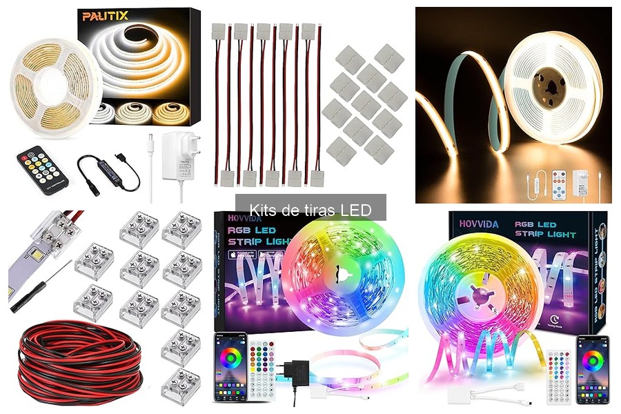 Comparativa de los mejores kits de tiras LED para tu hogar