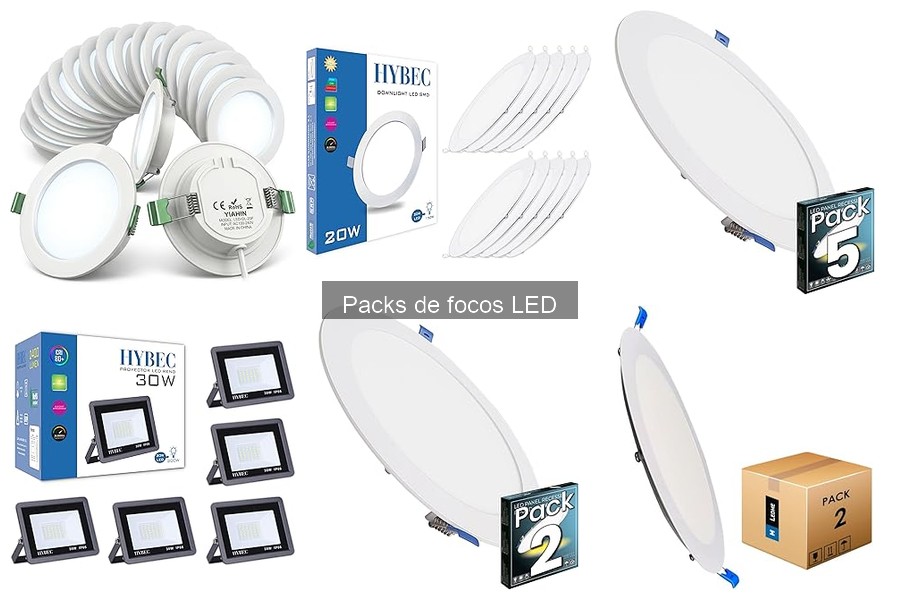 ** Comparativa de los Mejores Packs de Focos LED del Mercado