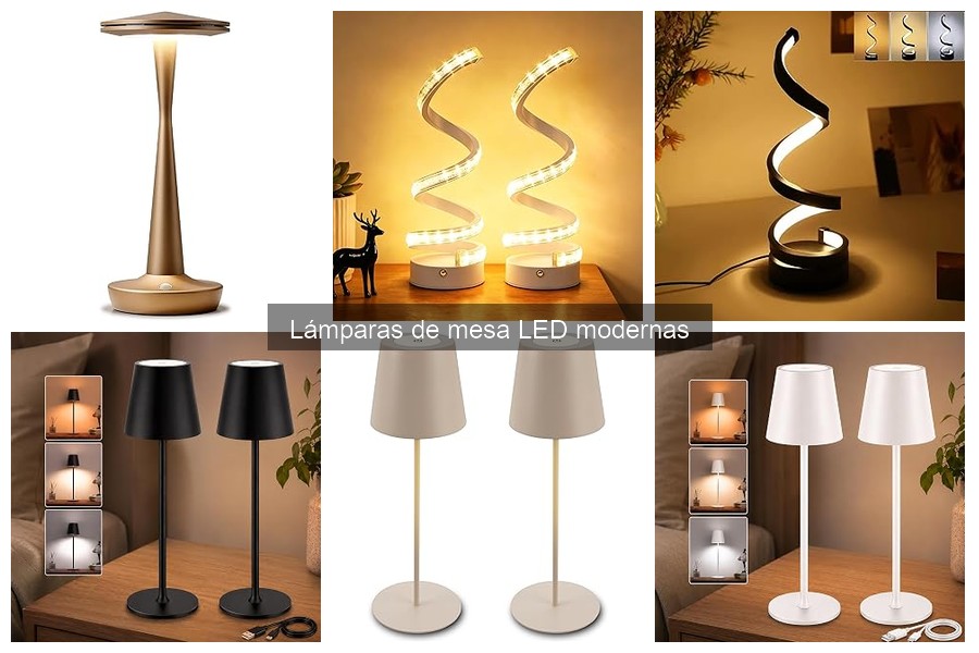 Comparativa de Marcas de Lámparas de Mesa LED Modernas