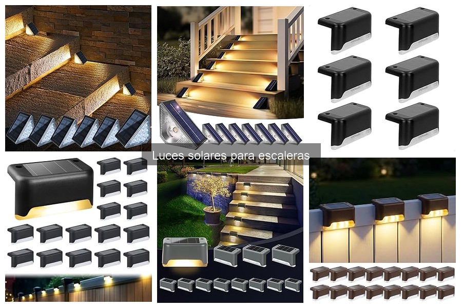 Comparativa de Mejores Luces Solares para Escaleras
