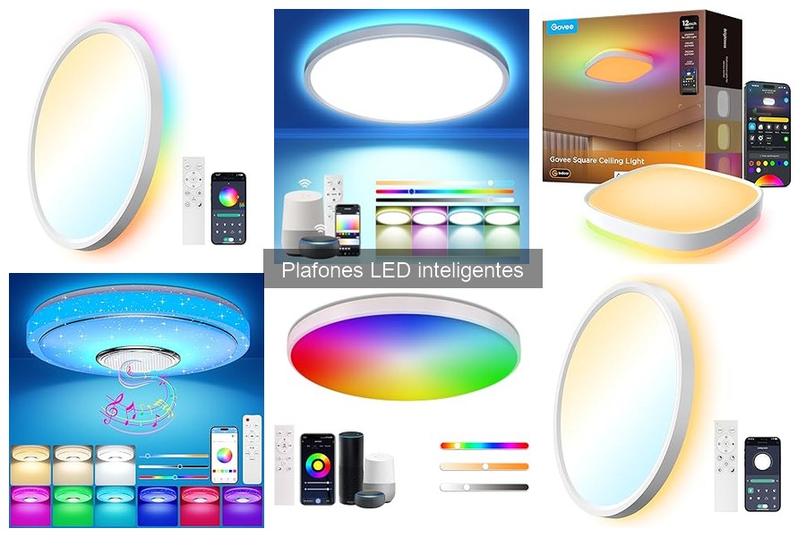 Comparativa de Plafones LED Inteligentes: AIKVS vs CHENBEN