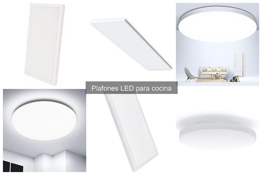 Comparativa de Plafones LED para Cocina: Mejores Opciones 2023