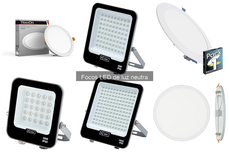 Comparativa de precios de focos LED de luz neutra