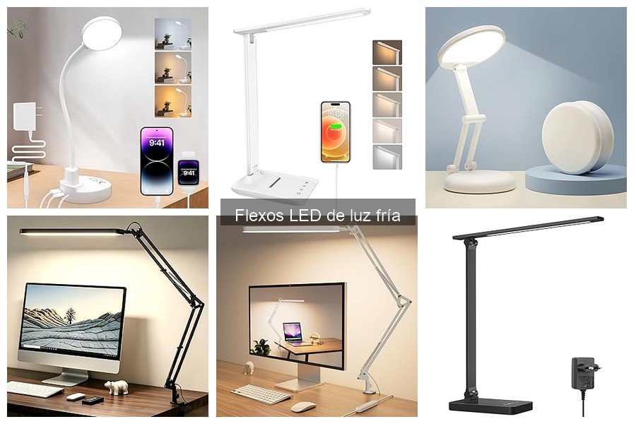 Comparativa: Flexos LED de luz fría vs Incandescentes