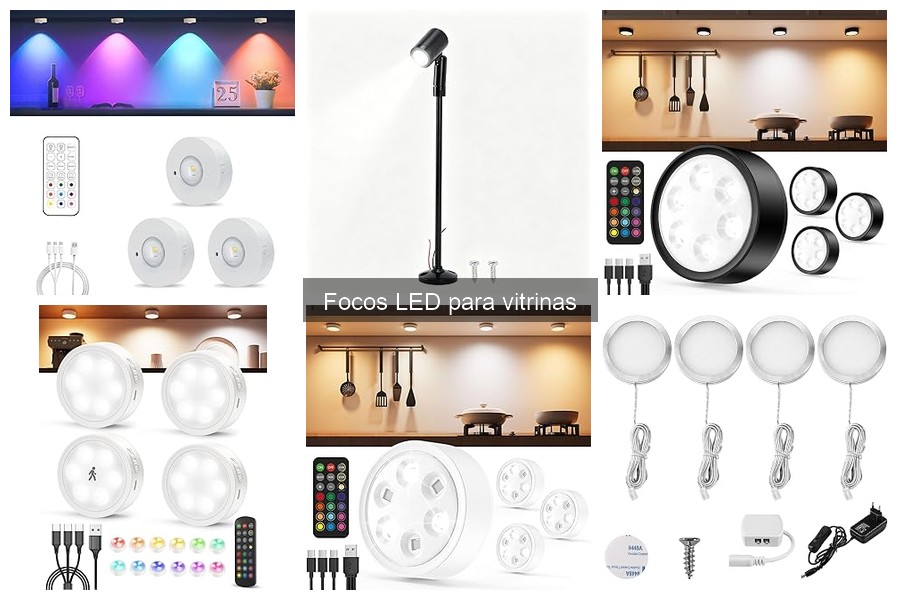 Comparativa: Focos LED vs Focos Halógenos para Vitrinas