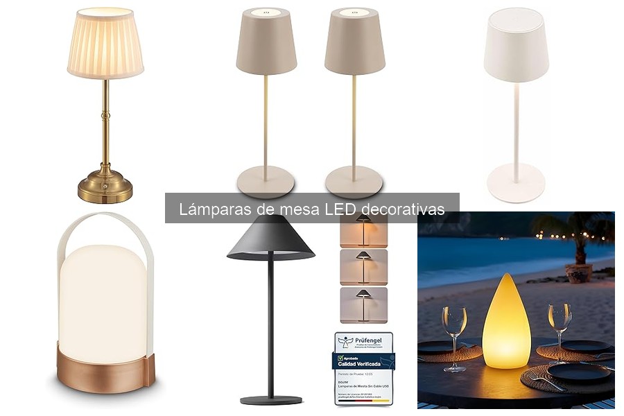Comparativa: Lámparas de Mesa LED vs Tradicionales