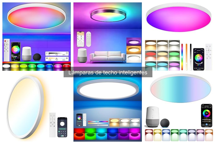 Comparativa: Lámparas de Techo Inteligentes vs Tradicionales