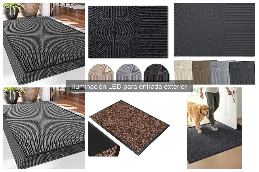 Comparativa: Luces LED vs Halógenas para Entrada Exterior