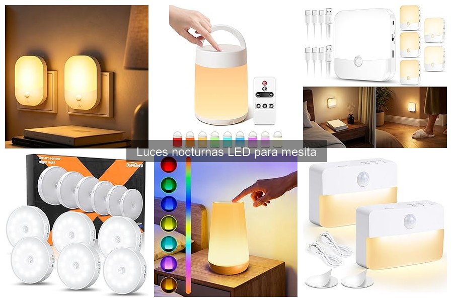 Comparativa: Luces Nocturnas LED vs. Tradicionales