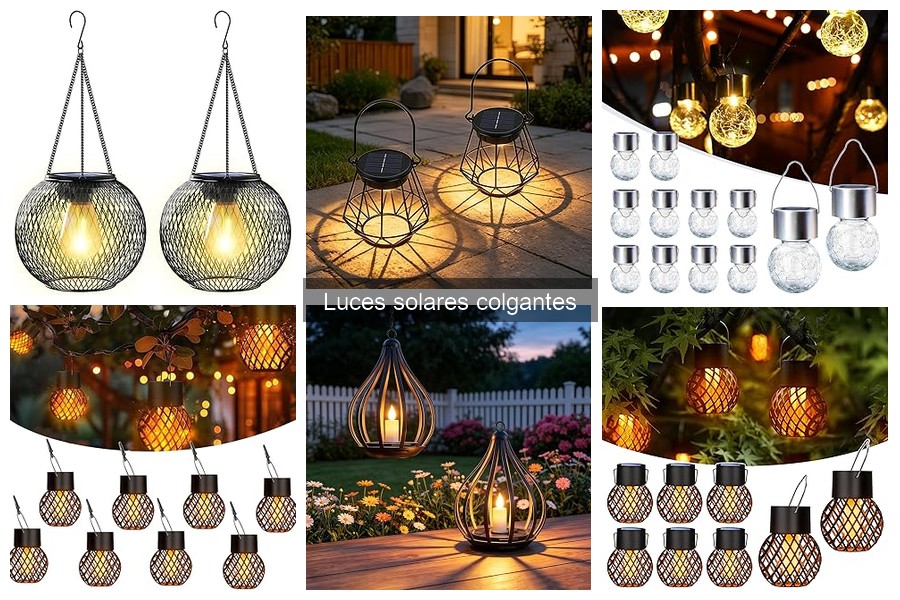 Comparativa Luces Solares Colgantes vs LED Convencionales