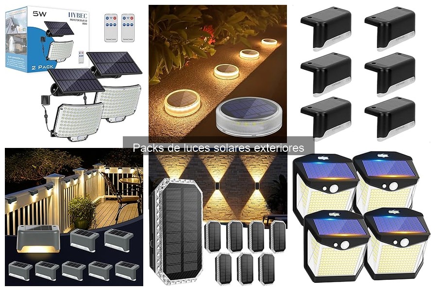 Comparativa: Luces Solares vs. Luces Eléctricas para Exteriores