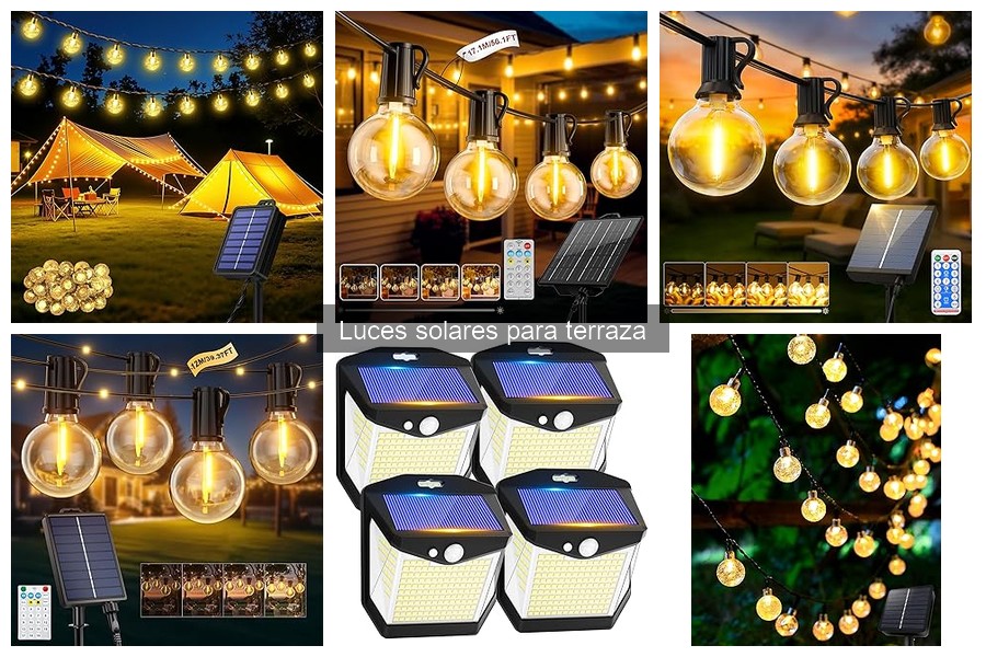 Comparativa: Luces Solares vs. Luces Eléctricas para Terraza