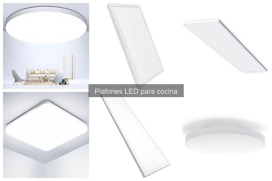 Comparativa: Plafones LED vs Bombillas LED para Cocina