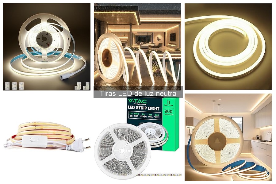 Comparativa: Tiras LED de Luz Neutra vs Cálida