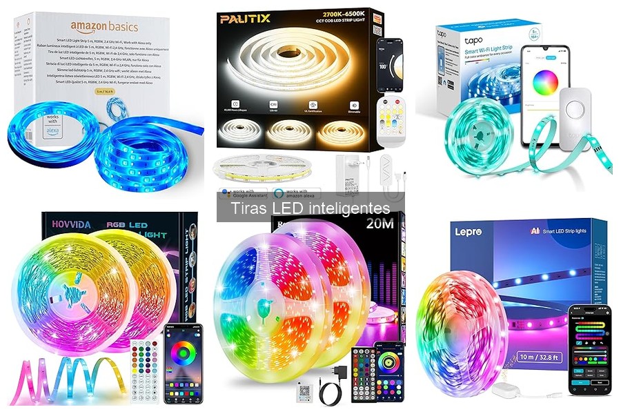 Comparativa: Tiras LED Inteligentes vs. Estándar