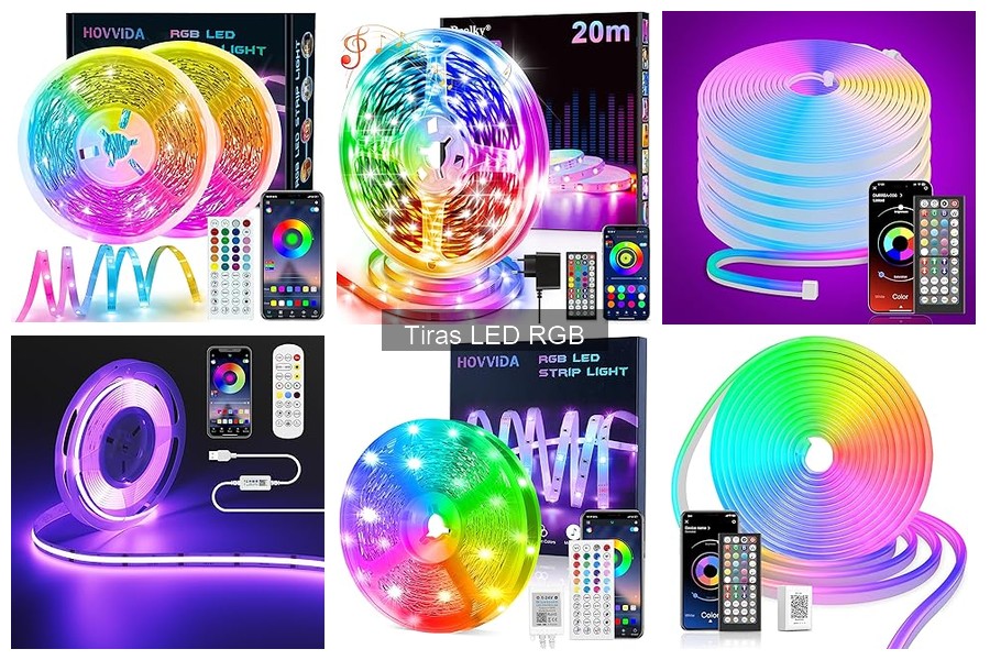 Comparativa: Tiras LED RGB vs Monocromáticas para tu Hogar