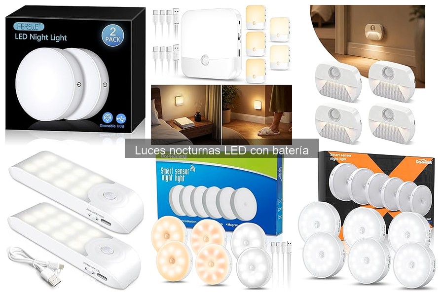 ** Consejos para Elegir Luces Nocturnas LED con Batería