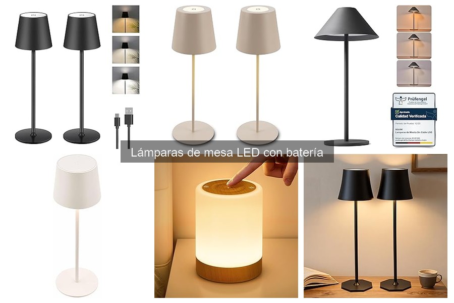 Consejos para Mantener Lámparas de Mesa LED con Batería