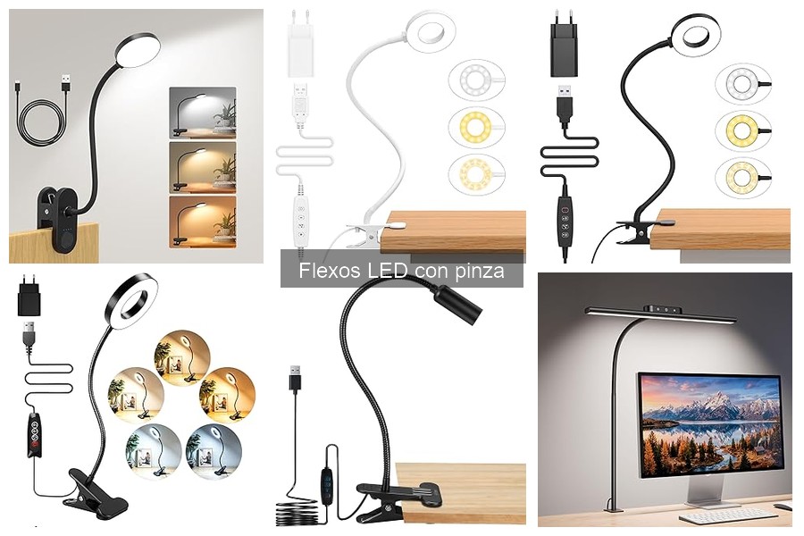Consejos para mantener un flexo LED con pinza en buen estado