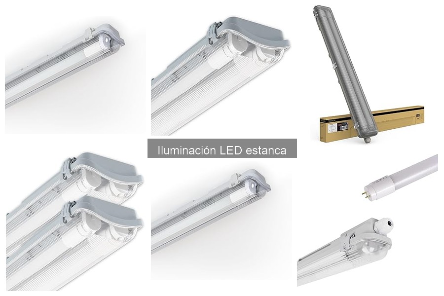 Consumo energético de lámparas LED estancas: ahorro garantizado