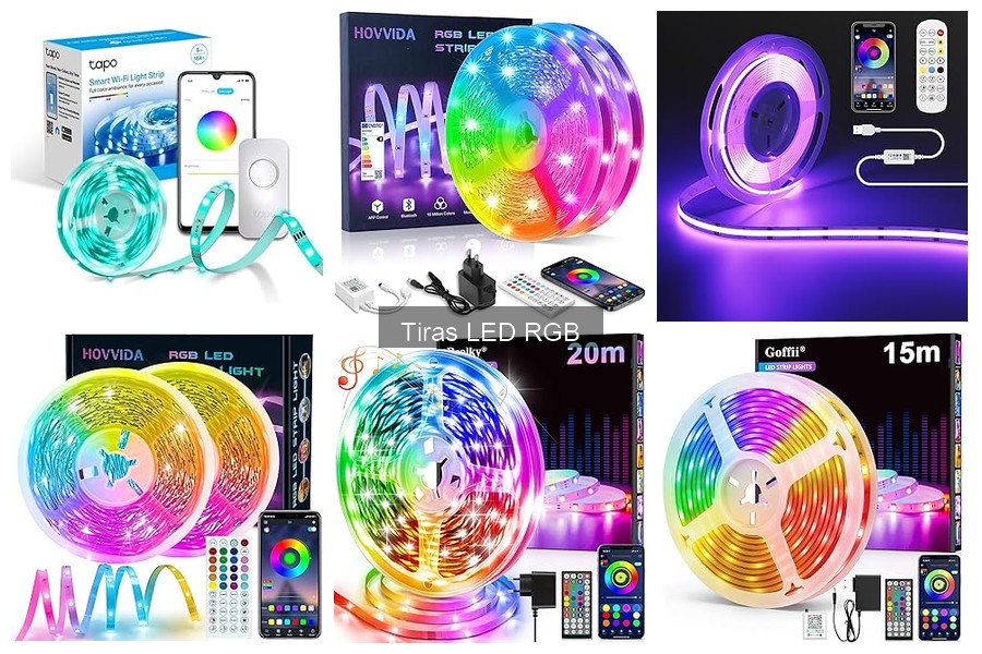 Controla tus tiras LED RGB desde el smartphone fácilmente