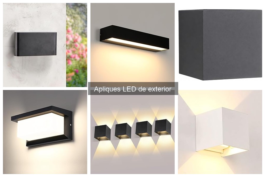 Coste a largo plazo de apliques LED de exterior