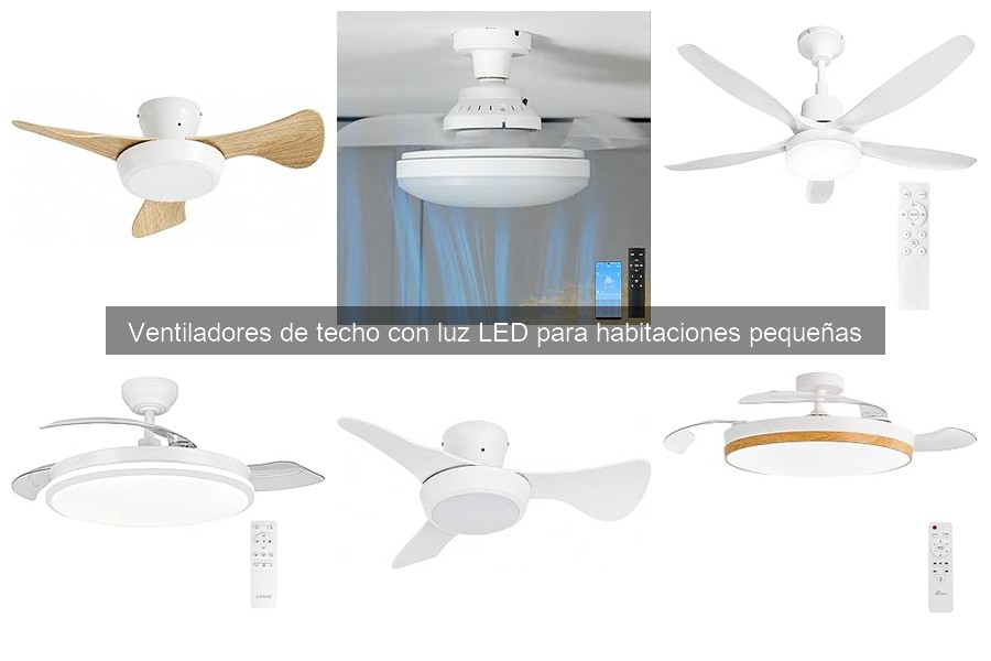 ¿Cuánto cuesta un ventilador de techo con luz LED?