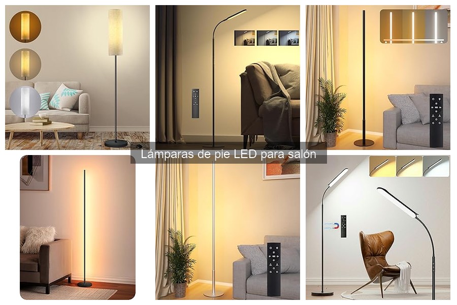 Descubre las Lámparas de Pie LED para Salón - Guía Completa