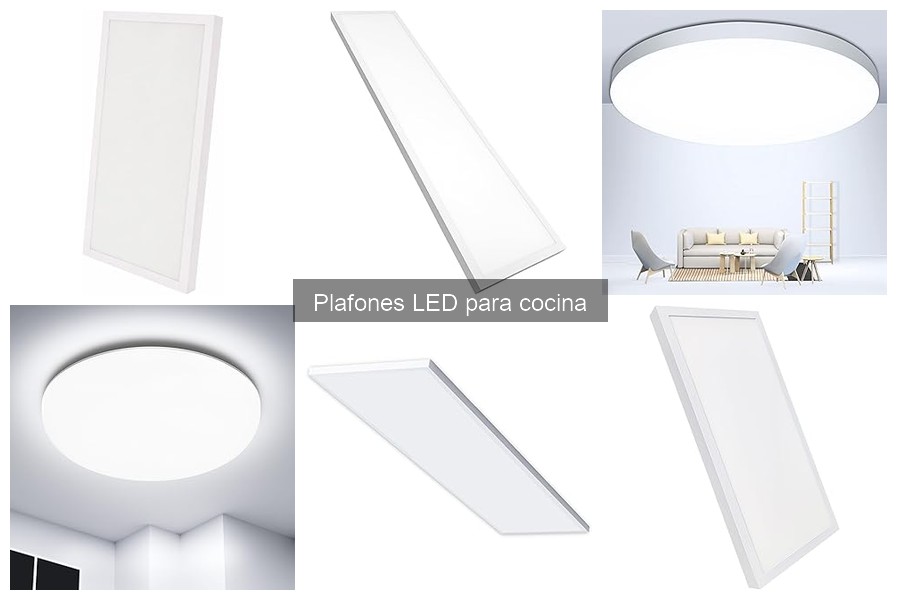 Descubre los Plafones LED para Cocina: Eficiencia y Estilo