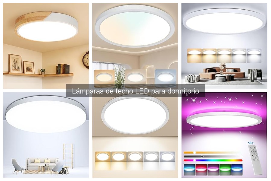 Descubre qué son las lámparas de techo LED para dormitorio