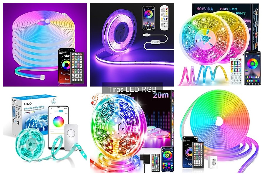 Descubre qué son las tiras LED RGB y sus características