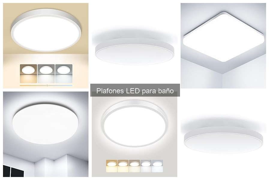 Descubre qué son los plafones LED para baño y sus ventajas