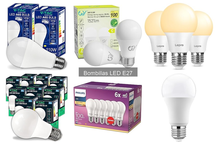 Diferencias entre Bombillas LED E27 y E14: Guía Comparativa