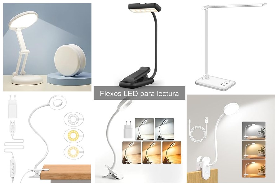 Diferencias entre flexos LED ajustables y fijos para lectura