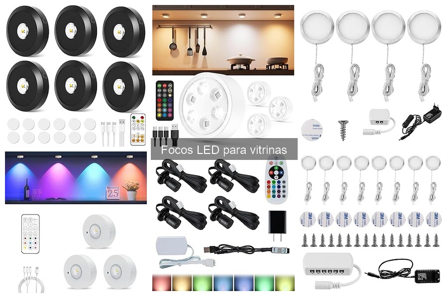 Diferencias entre focos LED de luz fría y cálida para vitrinas