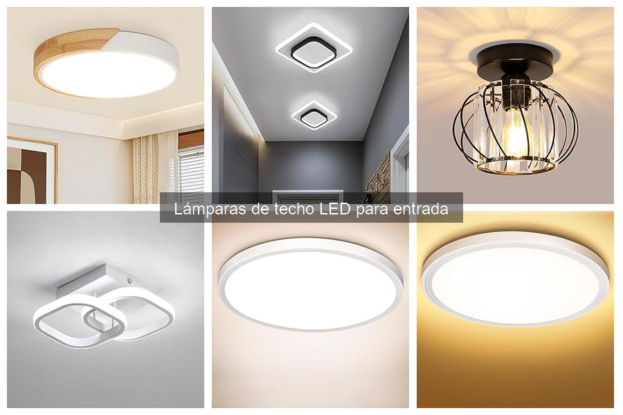 Diferencias entre lámparas de techo LED de colores y blancas