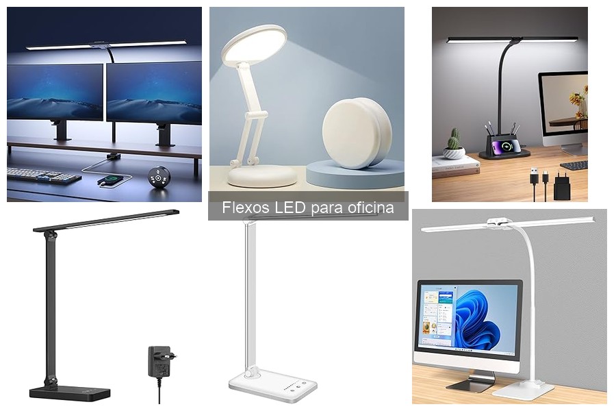 Dónde comprar flexos LED para oficina baratos y en oferta