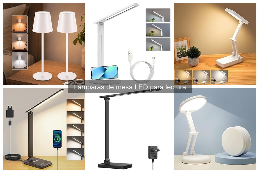 Dónde comprar lámparas de mesa LED para lectura: ¡Mejores opciones!