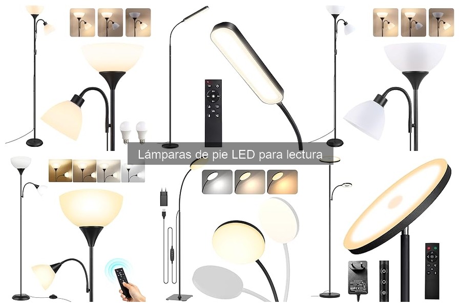Dónde comprar lámparas de pie LED para lectura online