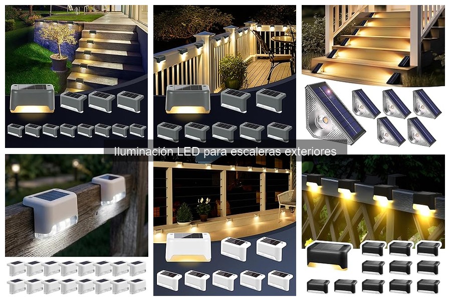 Dónde comprar luces LED para escaleras exteriores
