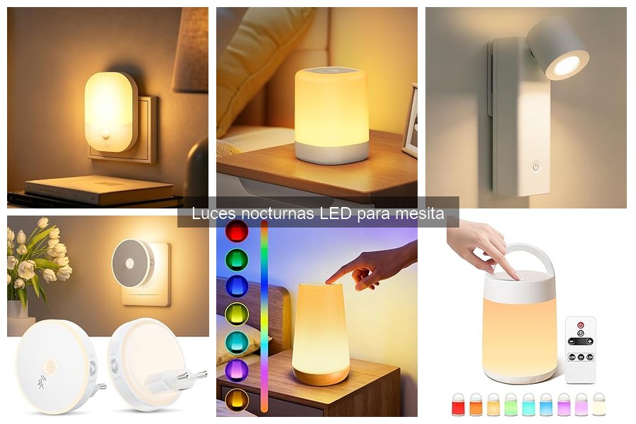 Dónde comprar luces nocturnas LED a buen precio