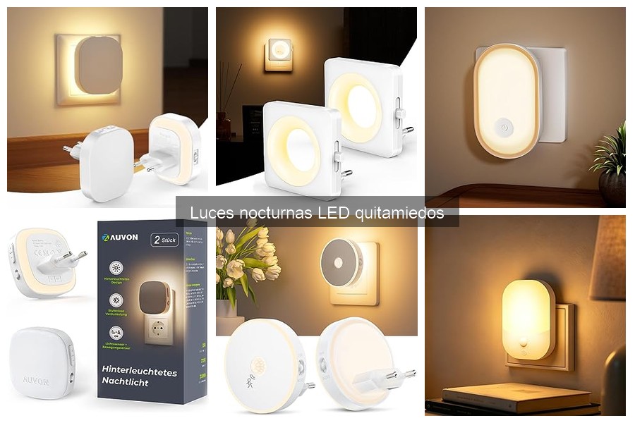 Dónde comprar luces nocturnas LED quitamiedos al mejor precio