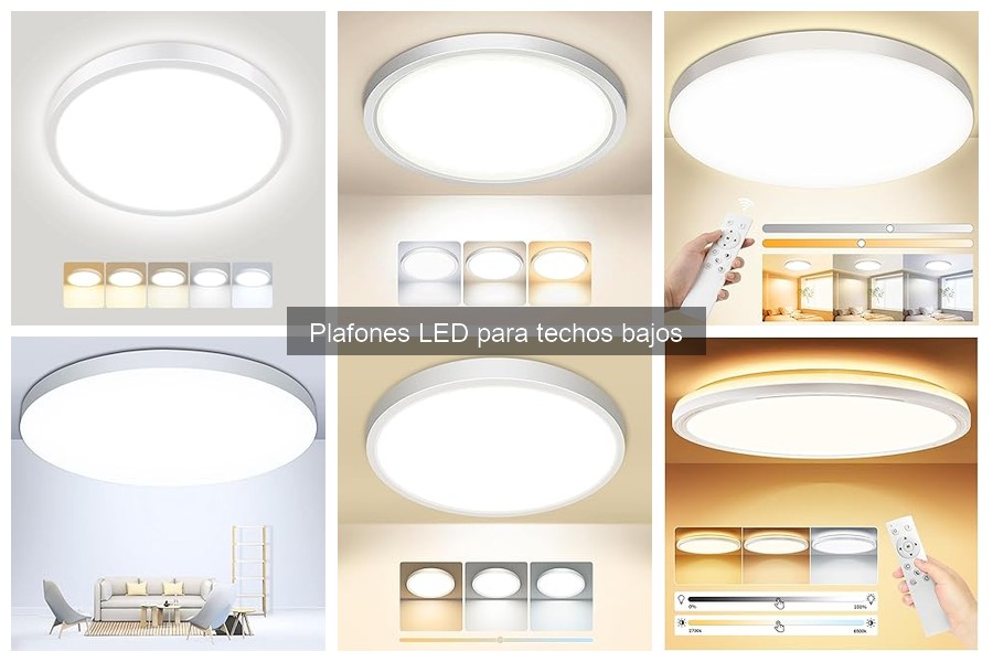 Dónde comprar plafones LED para techos bajos: mejores opciones