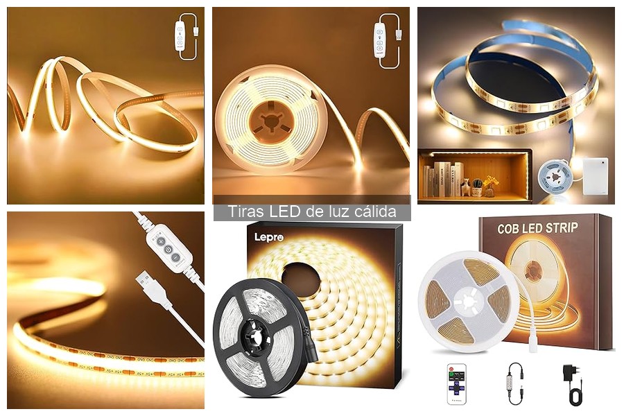 ¿Dónde comprar tiras LED de luz cálida al mejor precio?