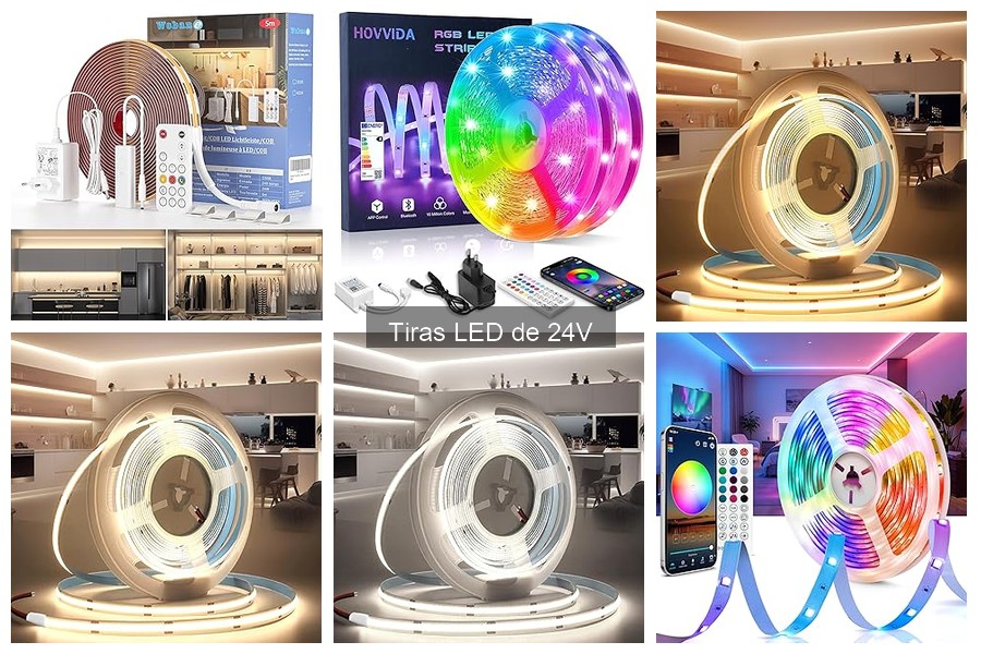 Efectos de la Longitud de Tiras LED 24V en la Iluminación