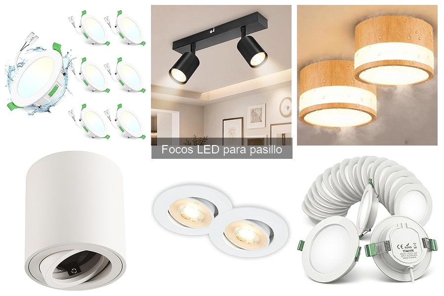 Efectos del Diseño de Focos LED en la Decoración del Pasillo