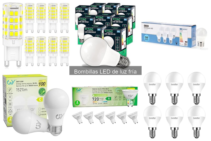 Eficiencia de las Bombillas LED de Luz Fría: Todo lo que Debes Saber